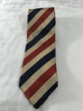 Boss Striped Classic Silk Tie - Made in Italy